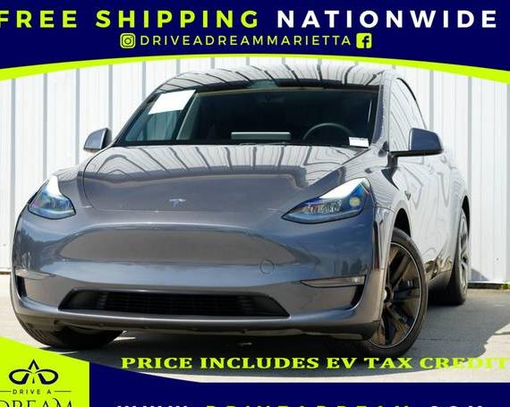 TESLA MODEL Y 2023 7SAYGDED1PF963022 image